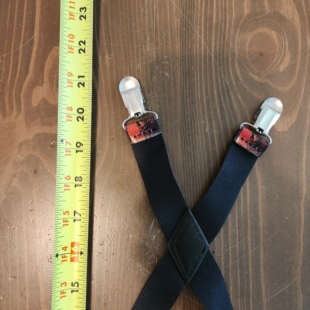 Star Wars Elastic Adjustable Clip-on Kids Suspenders Great Condition Multi-Color